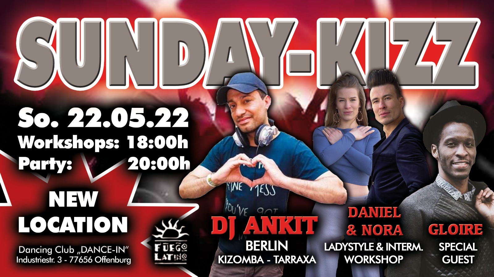 You are currently viewing Sunday-Kizz-Club Kizomba & Tarraxa in Offenburg